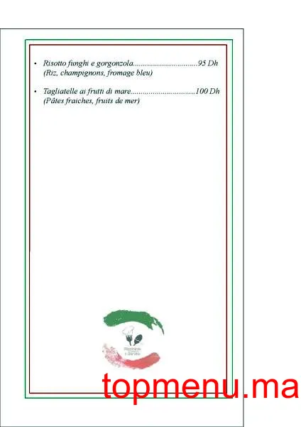 Il Giardino menu page 3