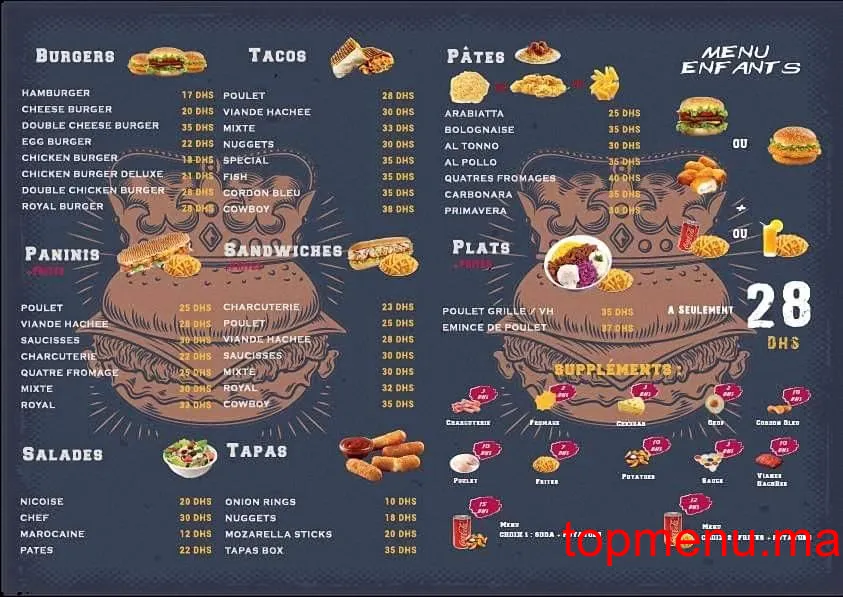 Tacotac menu page 2