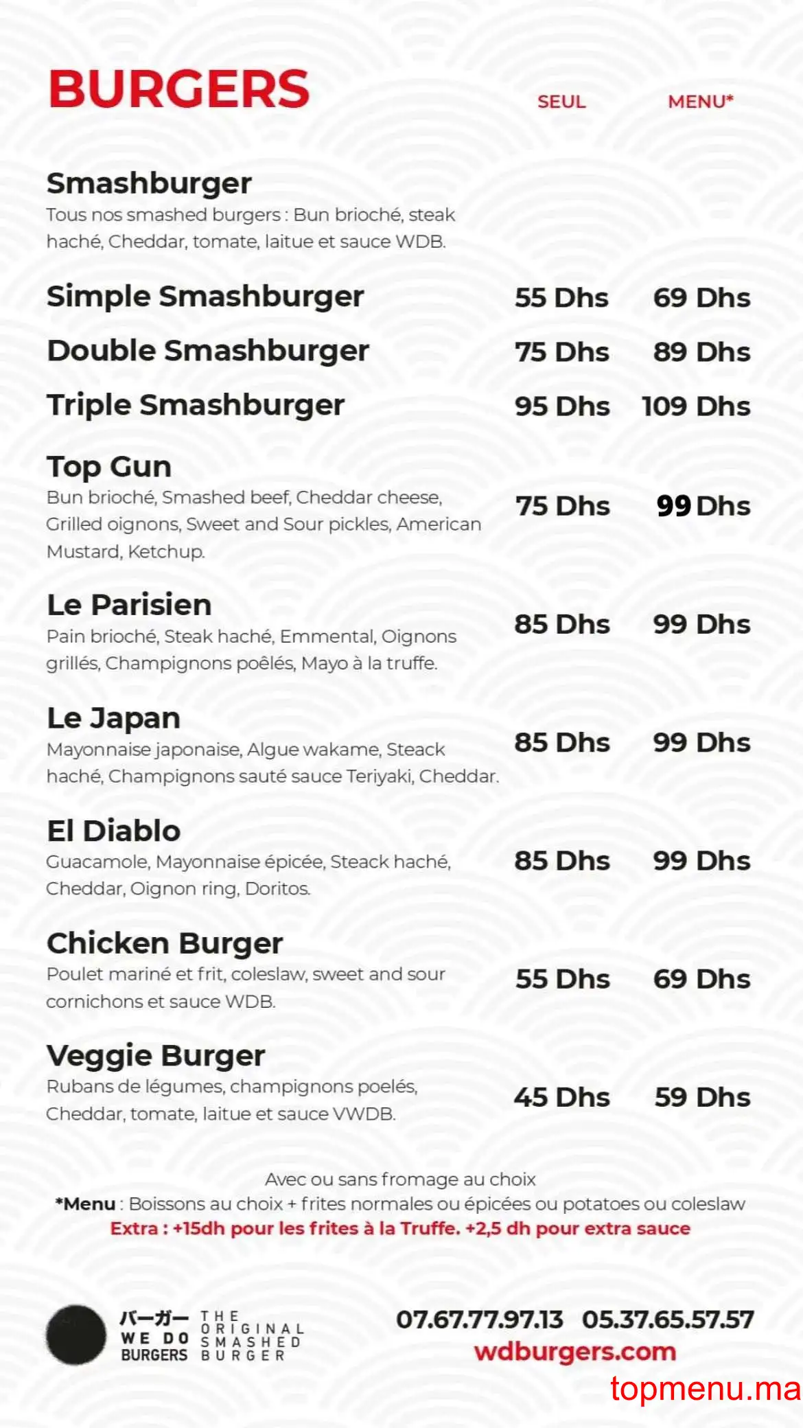 We do burgers menu page 2