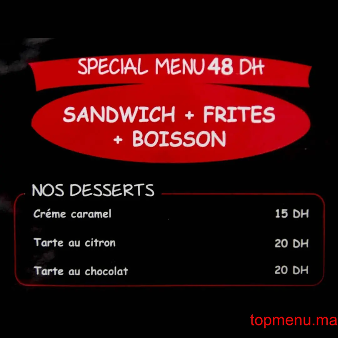 Grillade ADIL menu page 6