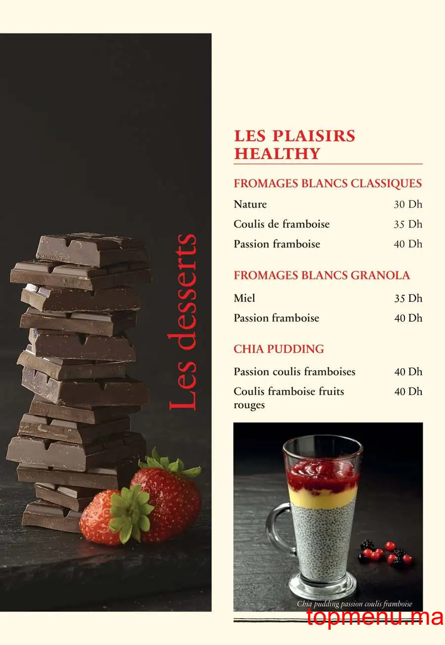 Café Paul Prestigia menu page 9