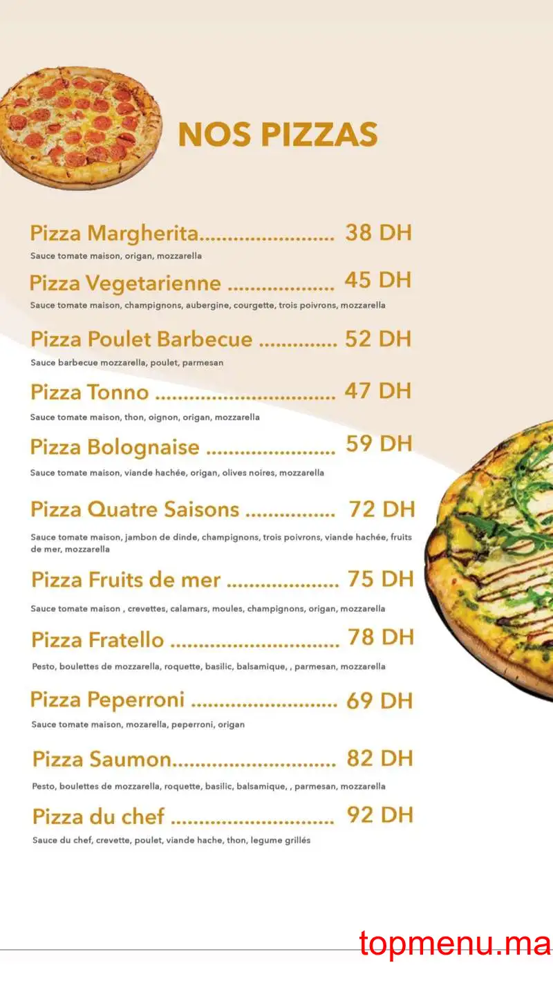 Fratello Mahaj Ryad menu page 4