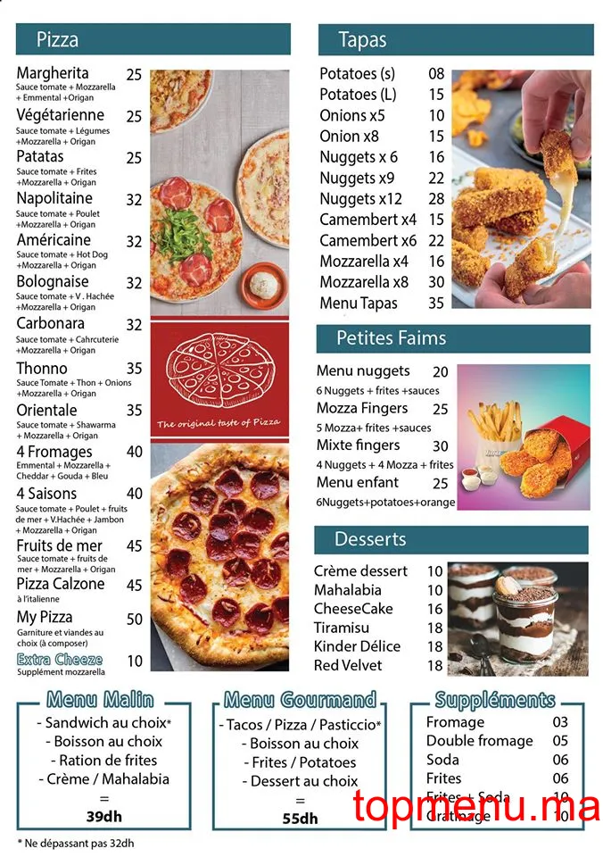 Tacosi menu page 2