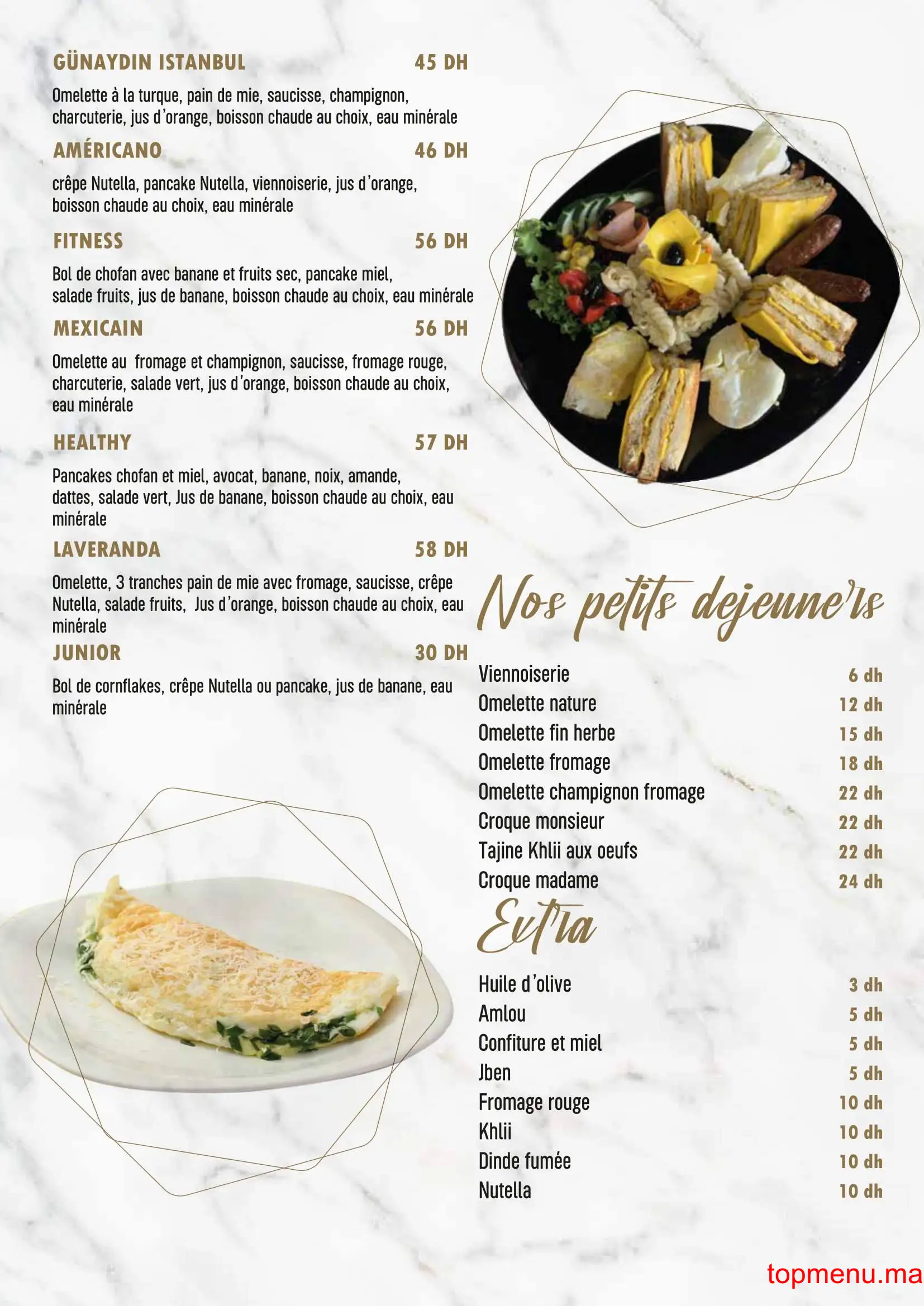 LAVERANDA menu page 3