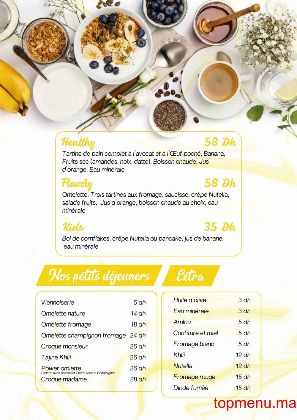 Flavory Coffee House قائمة الطعام page 3