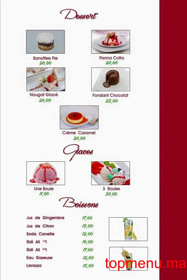 Sushi Arij menu page 2