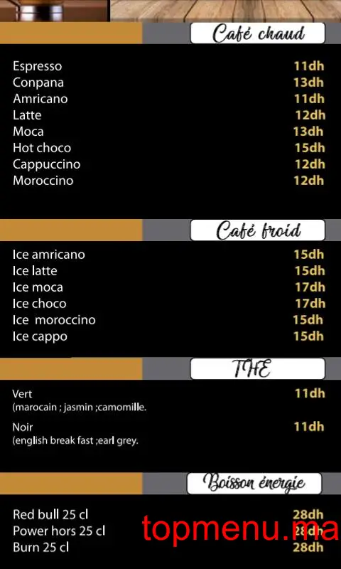 Colombiana Ice menu page 6