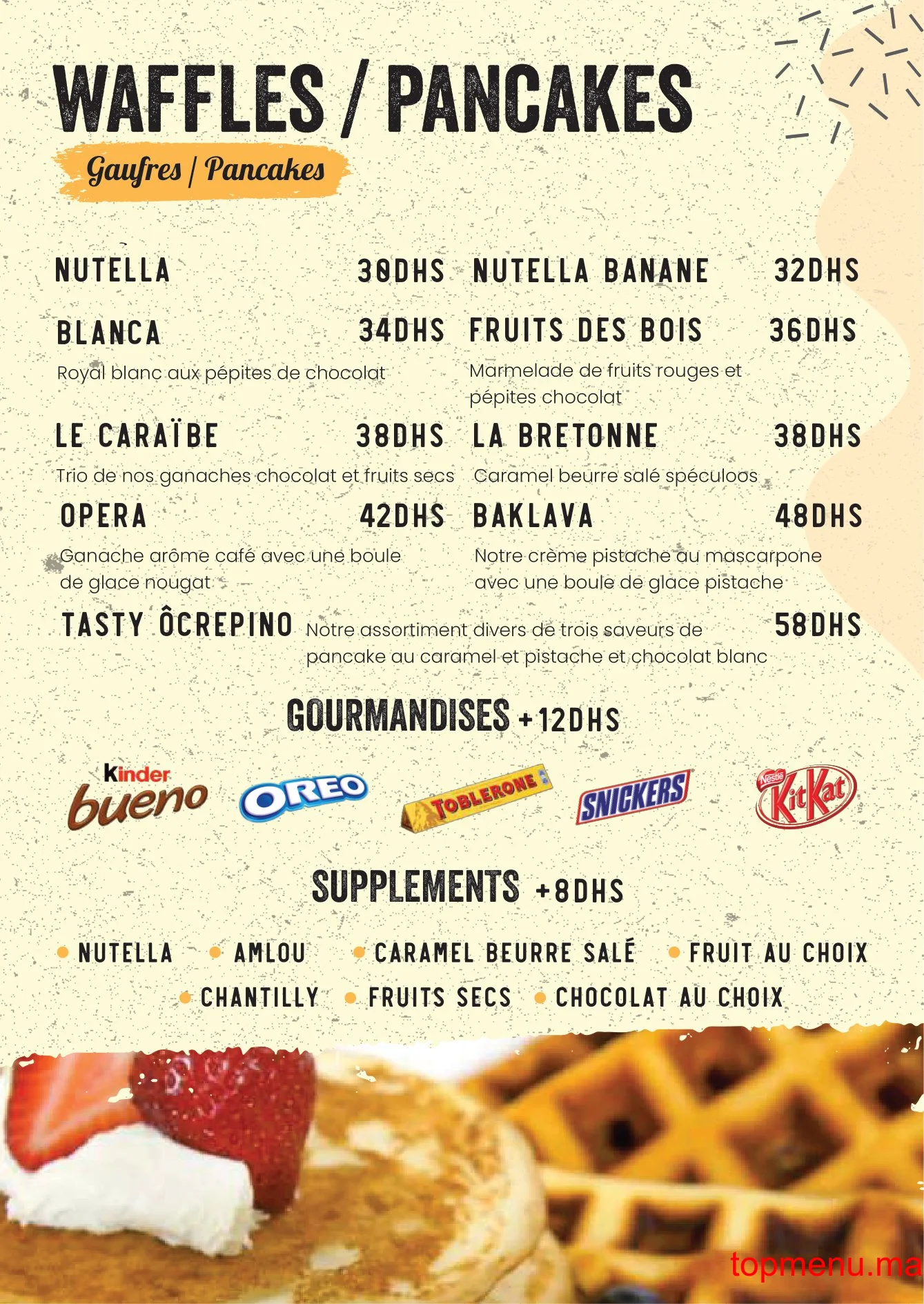 Ôcrepino menu page 4