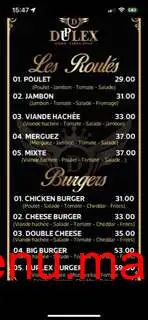 Duplex menu page 6