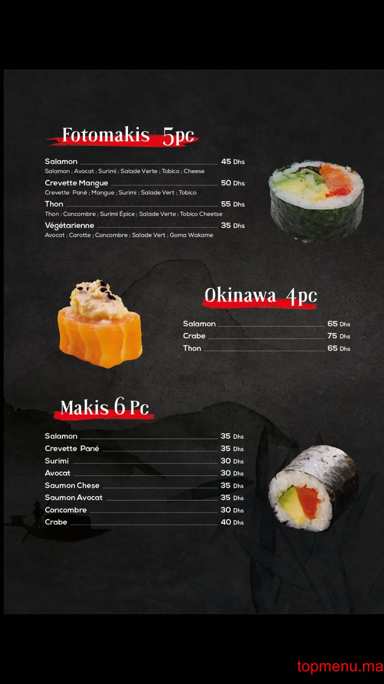 Tong Thai menu page 8