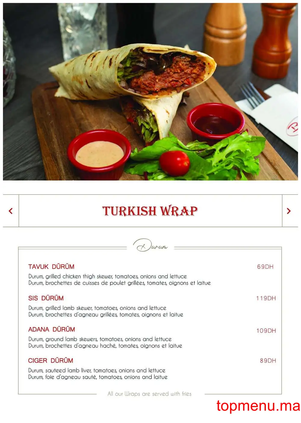 Beymen menu page 11