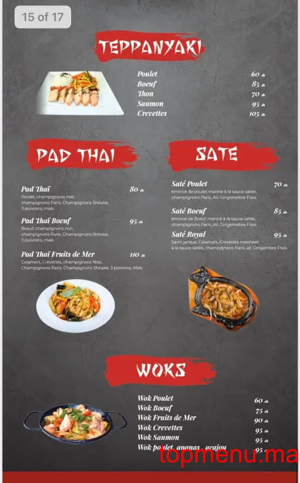 Casa Sushi menu page 13