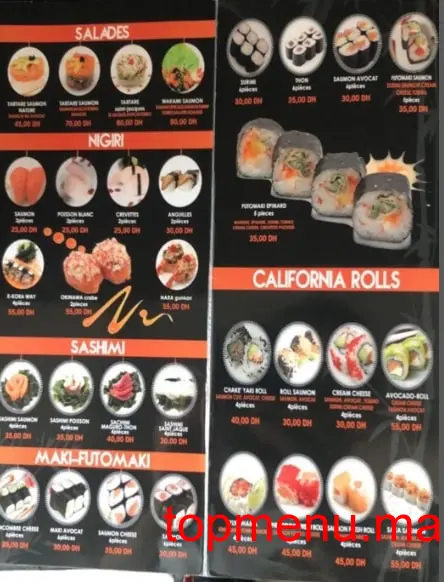 Sushi Wok menu page 5