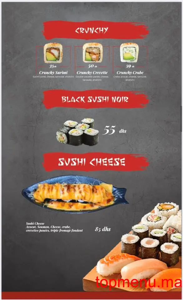 Casa Sushi menu page 4