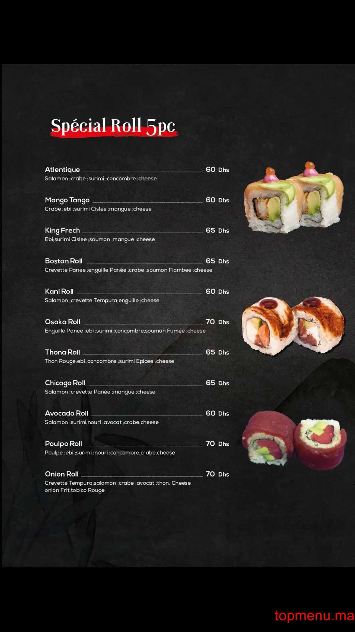 Tong Thai menu page 11