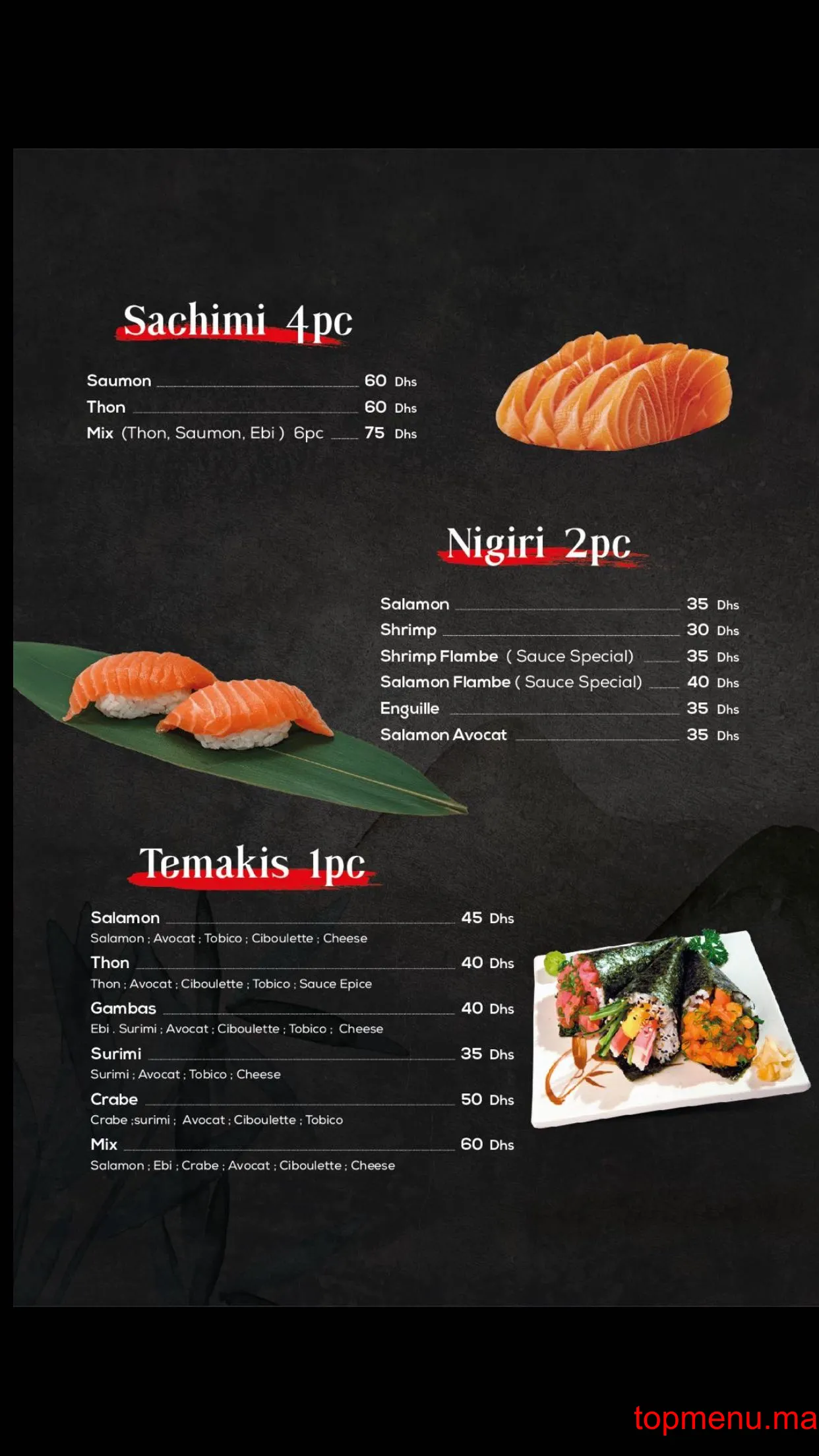 Tong Thai menu page 7