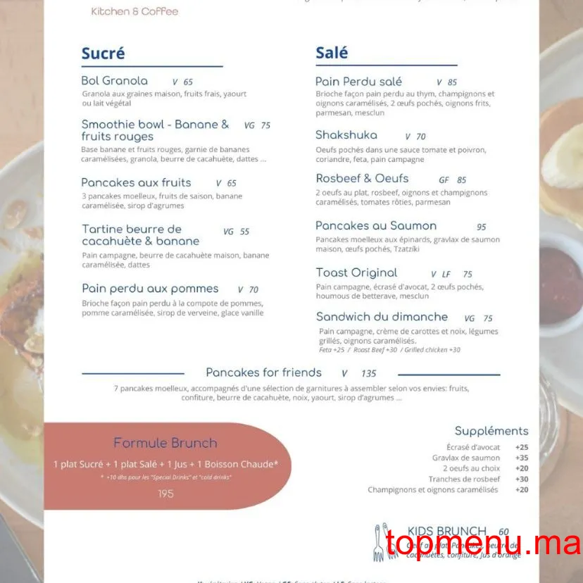 Alma Kitchen menu page 5